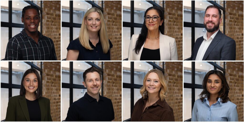 Digital background business headshots in London