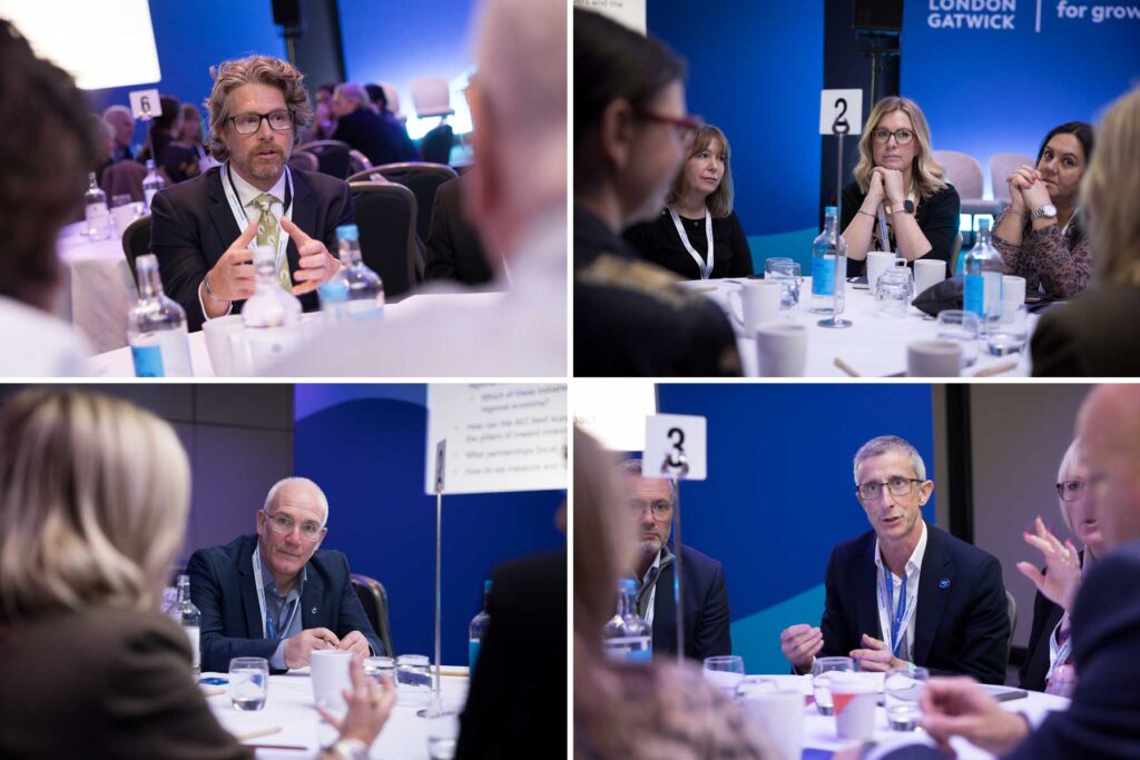 London Gatwick Economic Summit corporate event photography